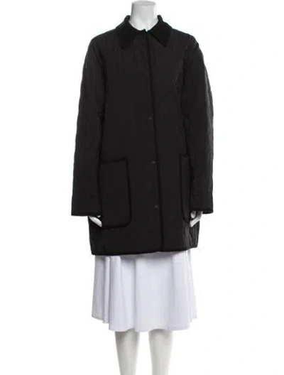 Pre-owned Totême Coat In Black