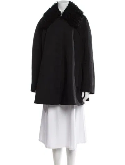 Pre-owned Totême Coat In Black