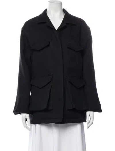 Pre-owned Totême Coat In Black