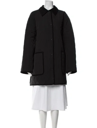 Pre-owned Totême Coat In Black