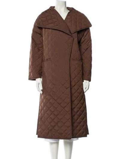 Pre-owned Totême Coat In Brown