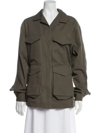 Pre-owned Totême Coat In Green
