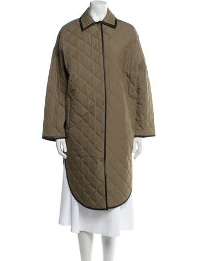 Pre-owned Totême Coat In Green