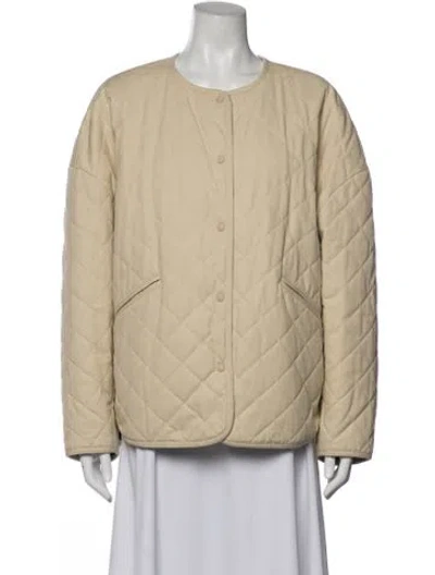 Pre-owned Totême Coat In Neutral