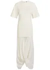 Totême Toteme Cocoon Draped Maxi Dress