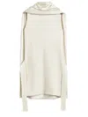 Totême Toteme Cocoon Scarf Dress Ecru In Neutral