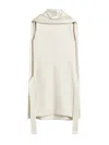 Totême Toteme Cocoon Scarf Dress Ecru In White