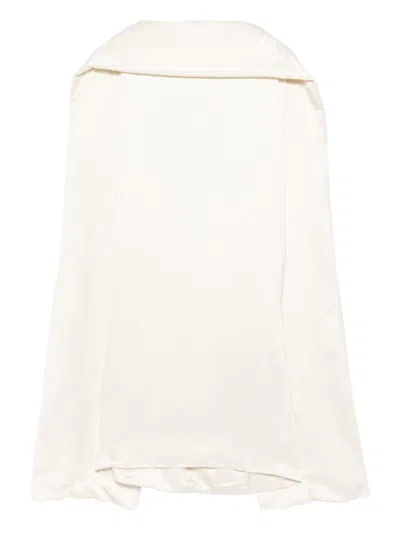 Totême Toteme Cocoon Scarf Dress In Sand