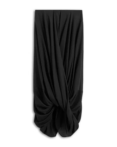 Totême Cocoon Skirt In Black