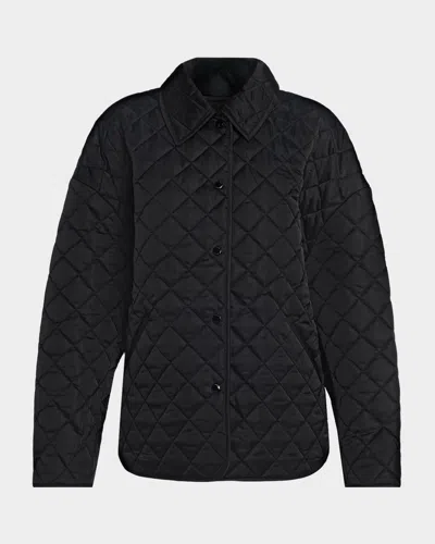 TOTÊME COLLARED QUILTED JACKET