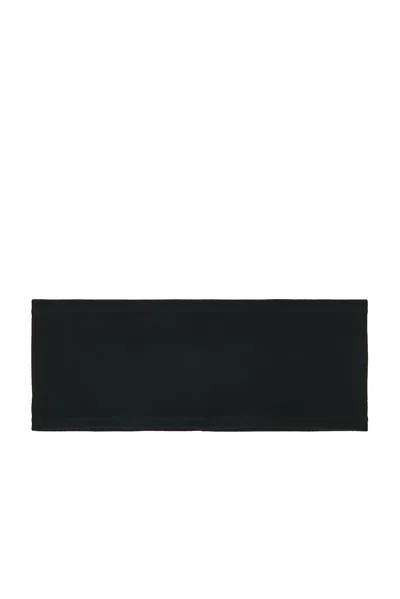 Totême Compact Knit Headband In Black