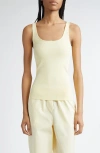 Totême Toteme Compact Knit Tank In Neutral