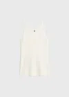 Totême Toteme Compact Knit Tank In White