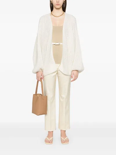 Totême Compact Knit Tank In White