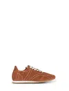 Totême Flex Suede Sneakers Copper In Brown