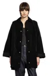 Totême Toteme Organic Cotton Corduroy Overshirt Jacket In Black