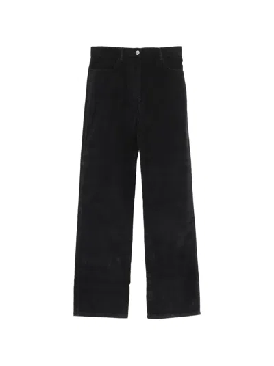 Totême Corduroy Trousers In Black