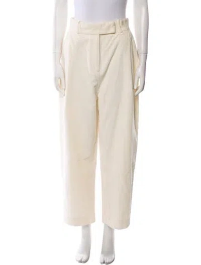 Pre-owned Totême Corduroy Wide Leg Pants W/ Tags In Neutral