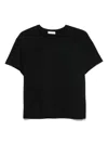 Totême Toteme Cotton Blend T-shirt In Black