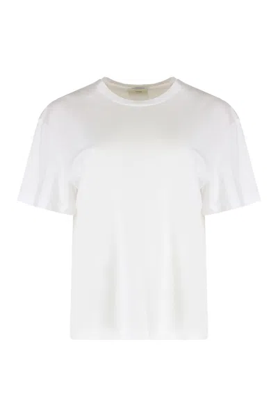 Totême Cotton Blend T-shirt In White