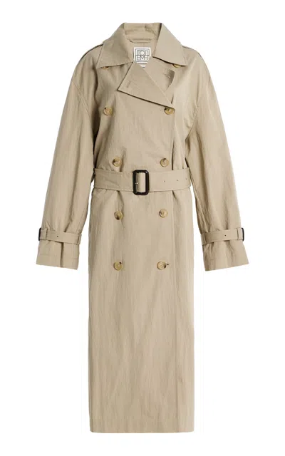 TOTÊME COTTON-BLEND TRENCH COAT