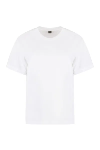 TOTÊME COTTON CREW-NECK T-SHIRT