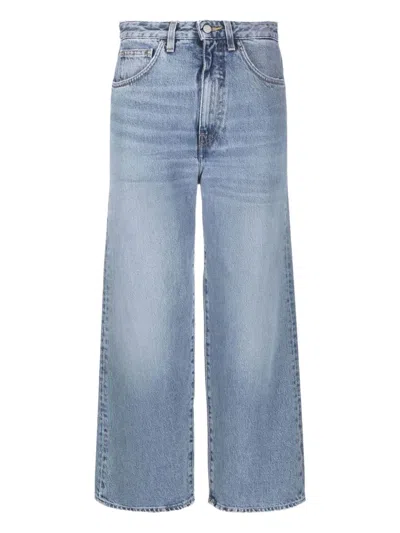 Totême Cotton Jeans In Blue
