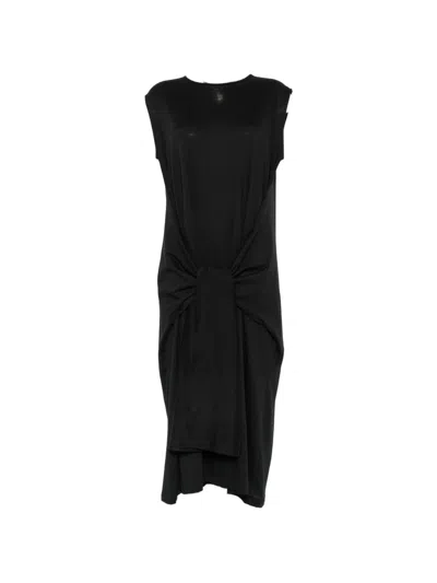 Totême Toteme Cotton Long Dress In Black