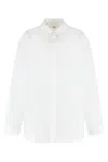 Totême Toteme Cotton Shirt In White