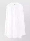 Totême Toteme Stand Up Collar Blouse In White