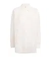Totême Cotton-silk Monogram Shirt