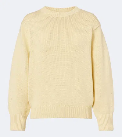 Totême Cotton Sweater In Animal Print