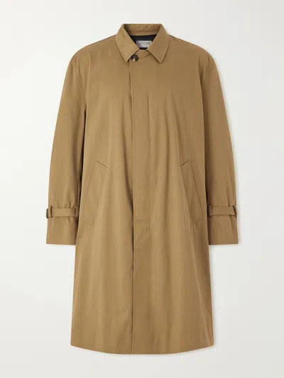 Totême Cotton-blend Trench Coat In Nude