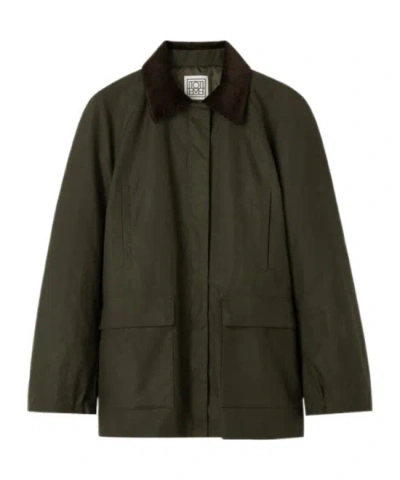 Totême Toteme Country Coat In Green