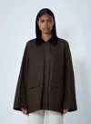 Totême Country Jacket In Brown