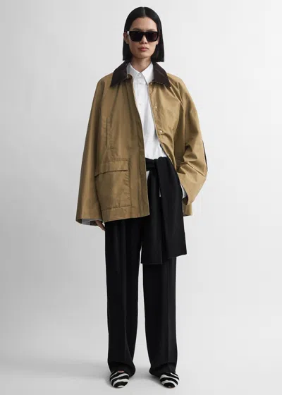 Totême Country Jacket Desert In Brown