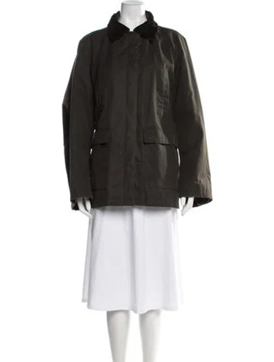 Pre-owned Totême Country Jacket Utility Jacket In Green