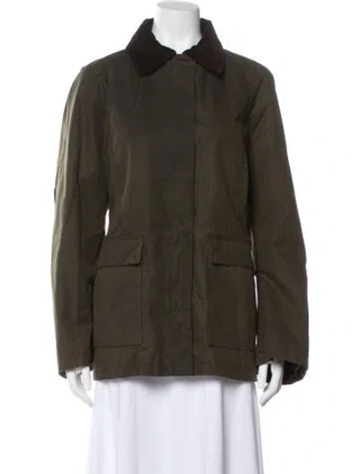 Pre-owned Totême Country Utility Jacket In Green