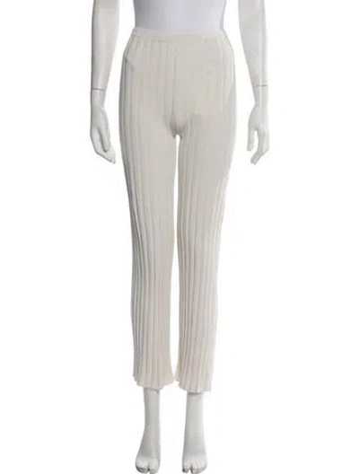 Pre-owned Totême Cour Sweatpants In Neutrals