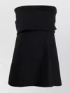 Totême Toteme Wool Crepe Band Tube In Black