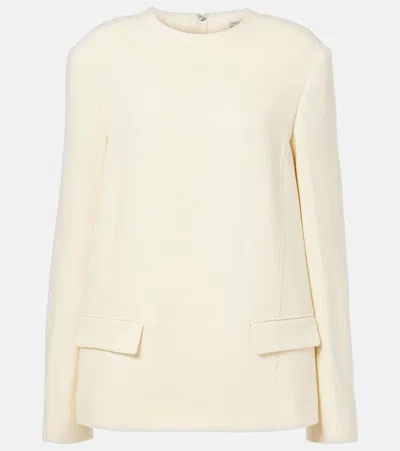 Totême Crêpe Top In Yellow