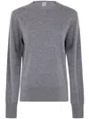 Totême Crew-neck Cashmere Knit In Gray