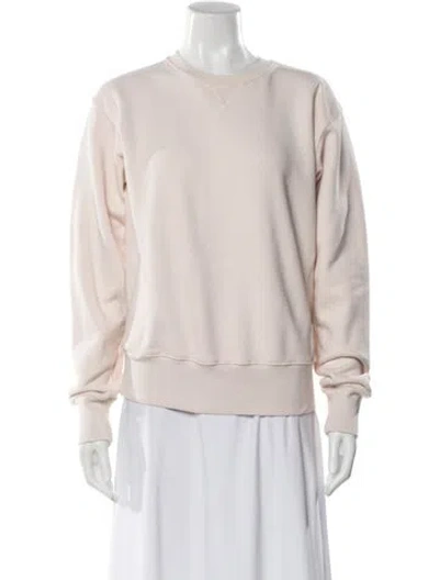 Pre-owned Totême Crew Neck Cotton Sweatshirt Crew Neck Sweatshirt In Neutral