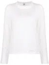 Totême Crew-neck Knit Jumper In Neutrals