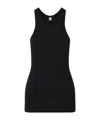 Totême Toteme Classic Compact Knit Tank In Black