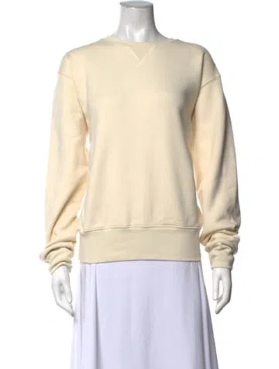 Pre-owned Totême Crew Neck Long Sleeve Sweatshirt In Neutrals