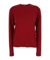 Totême Toteme Classic Long Sleeve T-shirt In White
