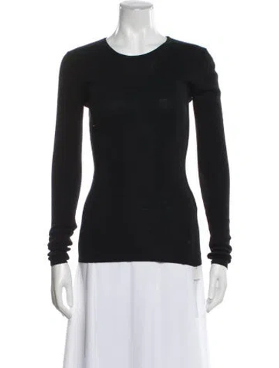 Pre-owned Totême Crew Neck Sweater In Blue