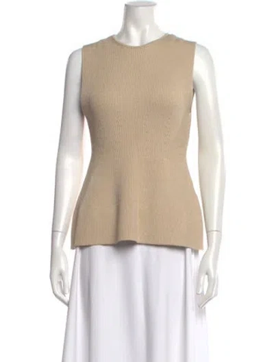 Pre-owned Totême Crew Neck Sweater In Neutral
