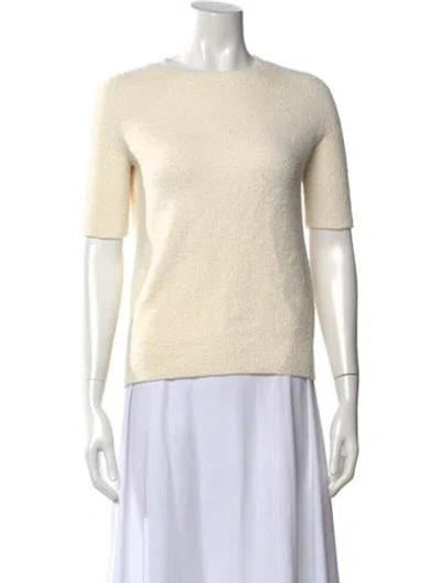 Pre-owned Totême Crew Neck Sweater In Neutral